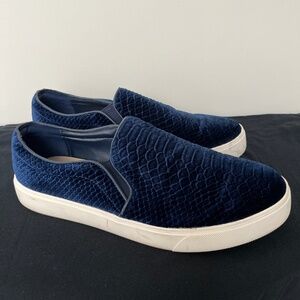 Aldo, Slip-on, Blue Suede, Size 11